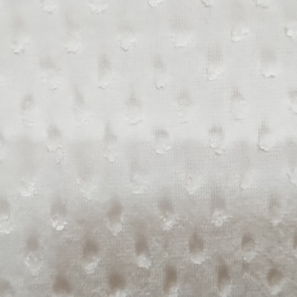 W5 White Textured Women's Top - Picture 2 of 4